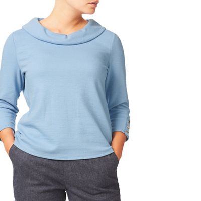 Eastex Cowl Neck Jersey Top